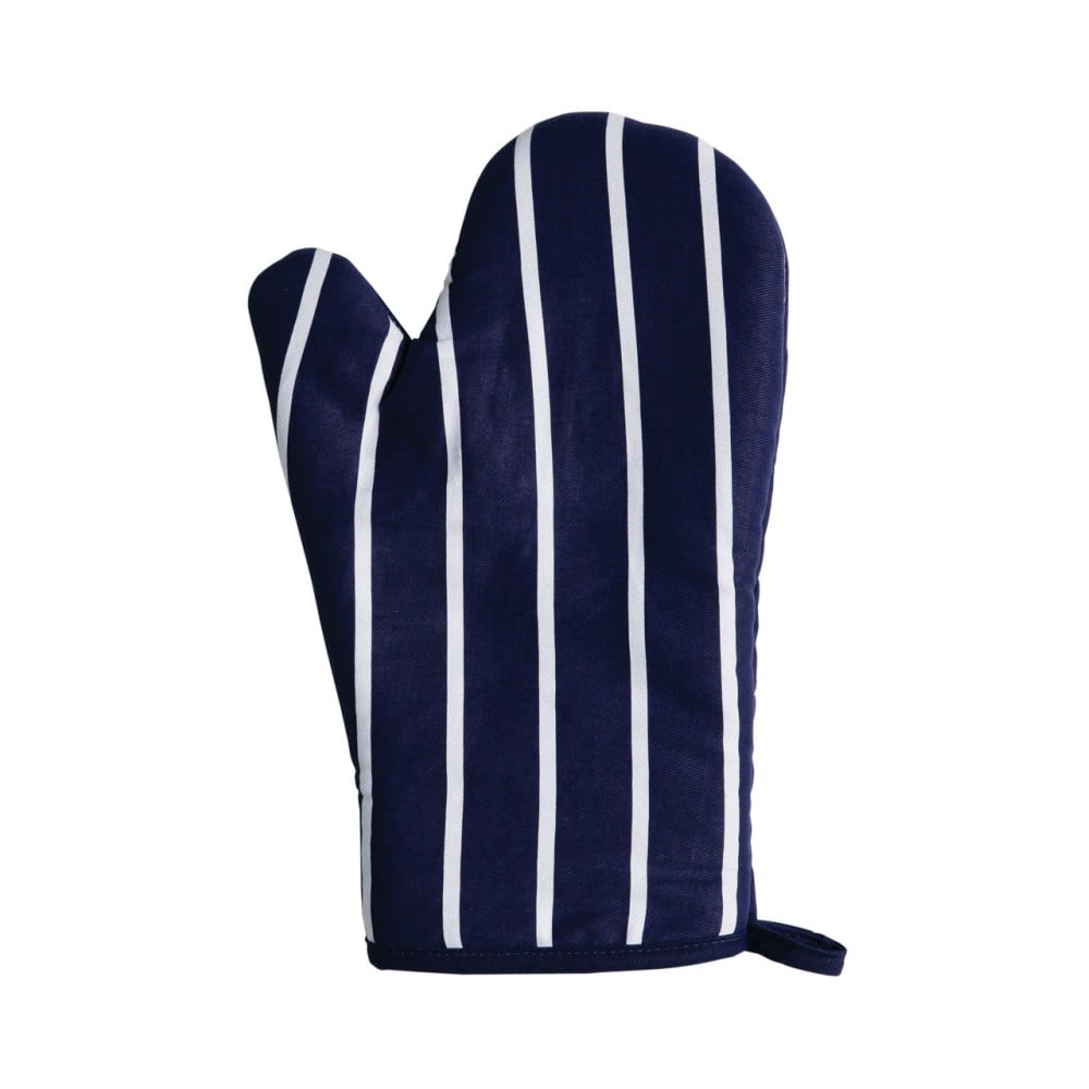 Butcher Stripe Oven Glove kék-fehér edényfogó kesztyű - Premier Housewares